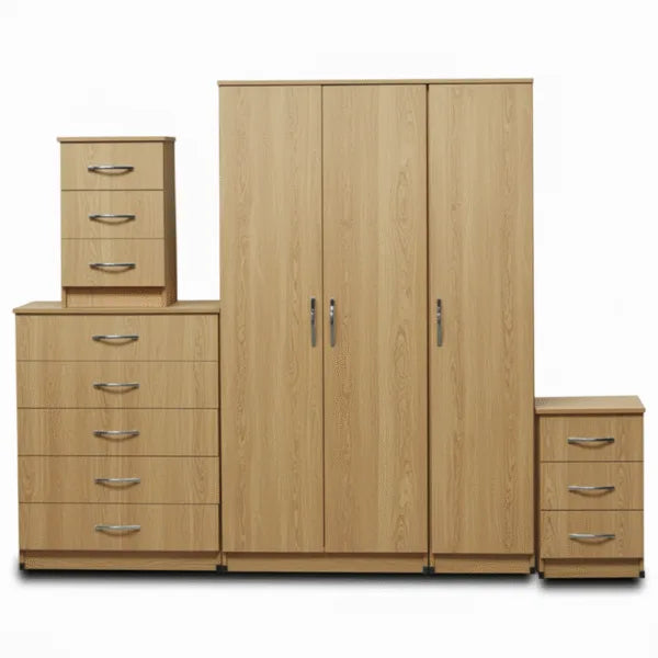 3 DOOR WARDROBE Set (Assembled)