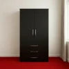 2 Door Wardrobe with 3 Drawer